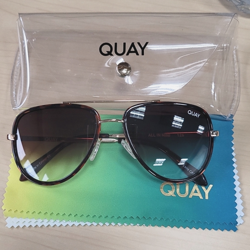 Quay All In Mini Sunglasses
